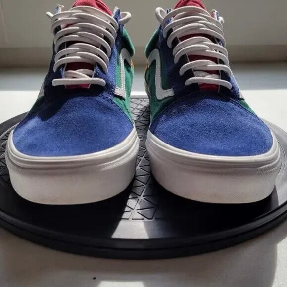 Vans Yachtie Old Skool SNEAKS UNISEX COLORFUL BOLD BRIGHT STREET RETRO m6.5 w8 - Picture 3 of 7